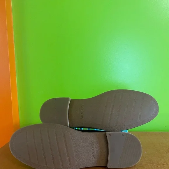 SPERRY .Elegant,Black Leather Loafers. New. - Picture 5 of 8